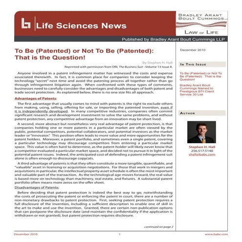 Life Sciences News_December_2010