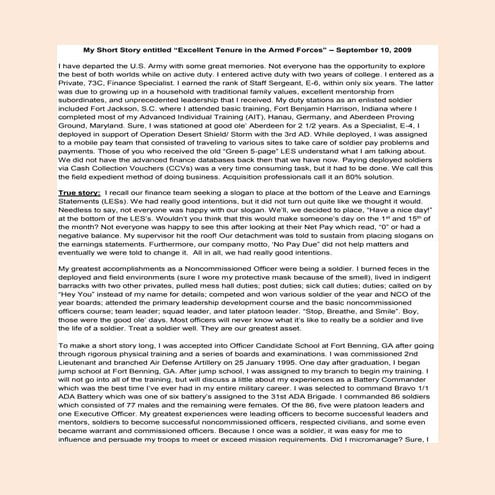 DA Select Cdr's Packet-Fillable | PDF