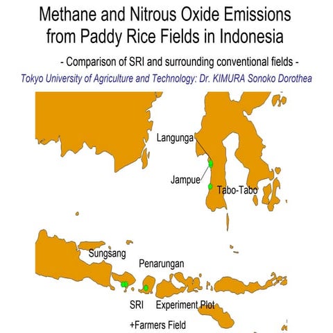 0890 Methane and Nitrous Oxide Emissions from Paddy Rice Fields in ...