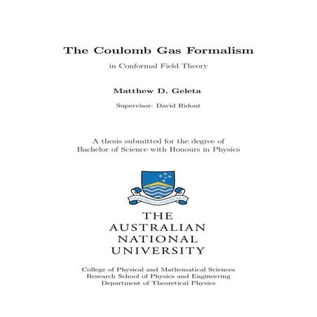 Coulomb gas formalism in conformal field theory