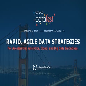 Denodo DataFest 2016: Data Science: Operationalizing Analytical Models in Rea...