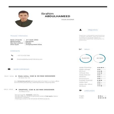my recent CV | DOCX
