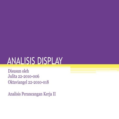 08 analisa display