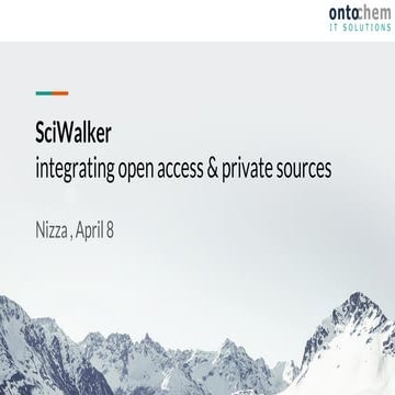 IC-SDV 2019: OntoChem