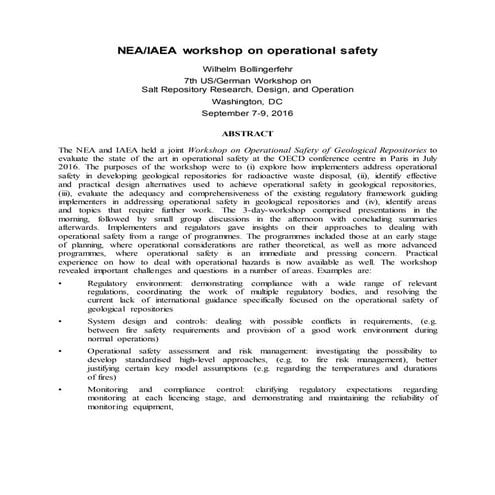 08 bollingerfehr nea and iaea workshop