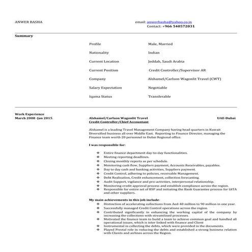 cv 2016 new | DOC