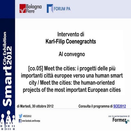 Karl-Filip Coenegrachts a SCE 2012