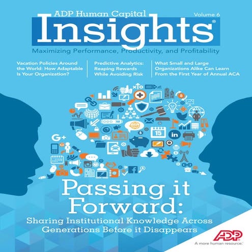 Work Life Integration - Human Capital Insights - Vol. 6