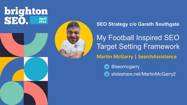 Martin McGarry - SEO strategy c/o England manager Gareth Southgate