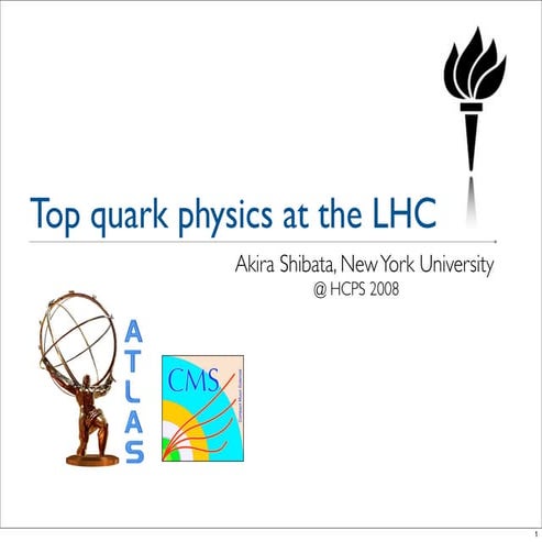 Top quark physics at the LHC