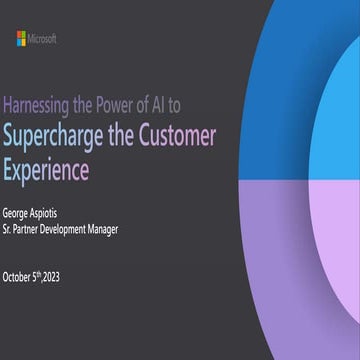 D365 Demonstration CRM G Aspiotis