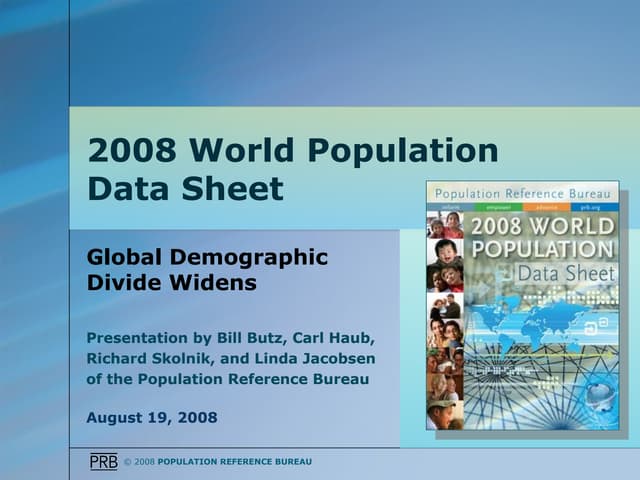 08worlddatasheet presentation