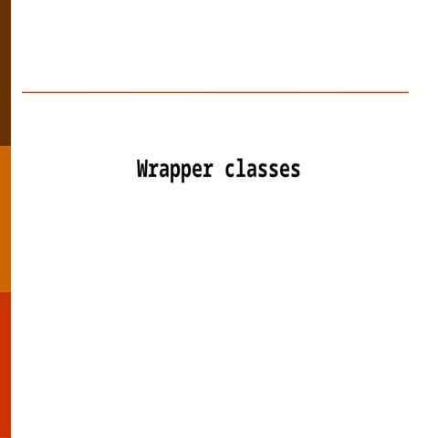 Comprehensive Guide to Java Wrapper Classes, BigInteger, and String ...