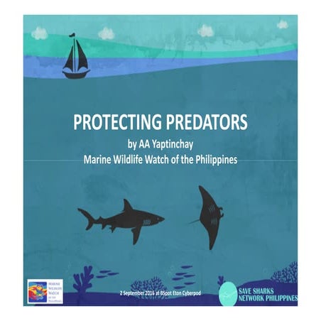 Protect the Thresher Shark Briefing #PHSayYes #WorldSayYes