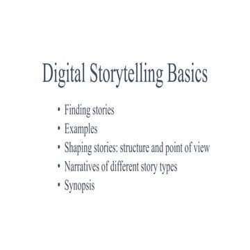 09 05-16 storytelling basics