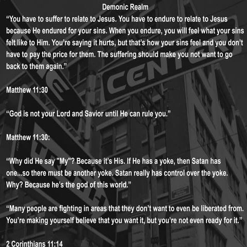 Understanding the Demonic Realm