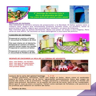 09. GUIÓN DE LA MISA FAMILIAR DEL D...