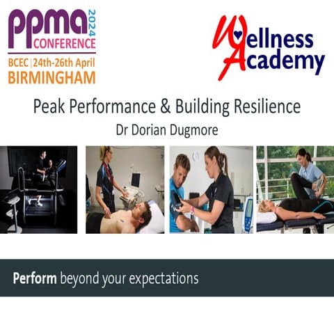 Peak Performance & Resilience - Dr Dorian Dugmore