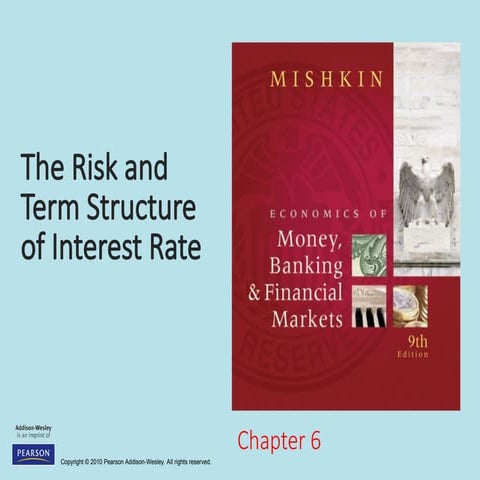 Understanding the Risk and Term Structure of Interest Rates in Bond ...
