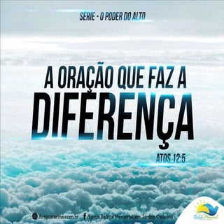 A Oração que Faz a Diferença