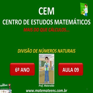 AULA 09 - 6º ANO - CEM