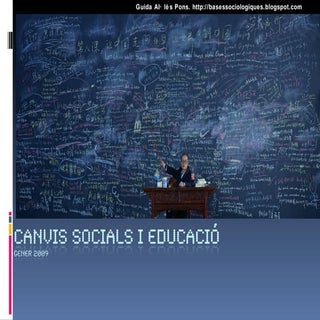 Canvis socials i educació intercult...