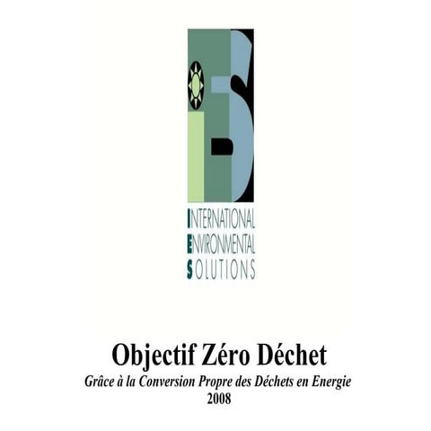 Objectif zéro déchet séminaire energie