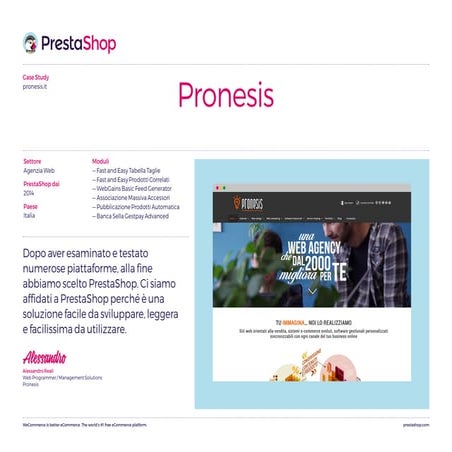 Case Study - Pronesis [IT]