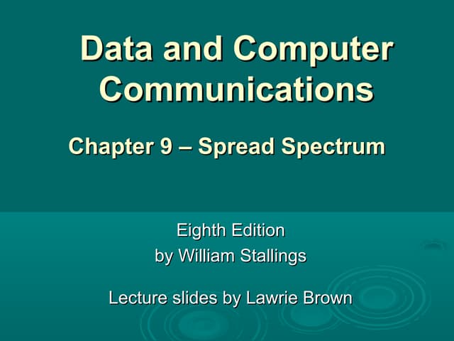 spread spectrum