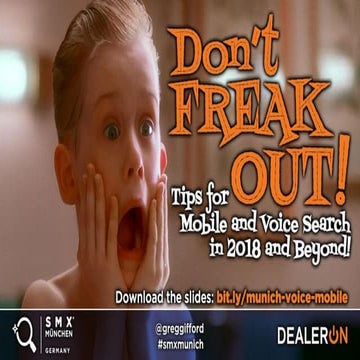 Don’t Freak Out! Tips for Mobile and Voice Search