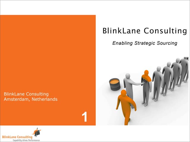 090119 Enabling Strategic Sourcing