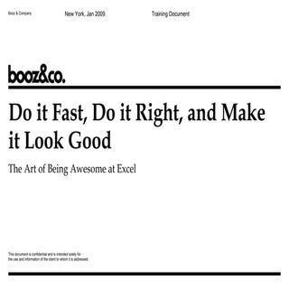 090225 Excel Training