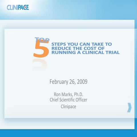 Running A Better Clinical Trial