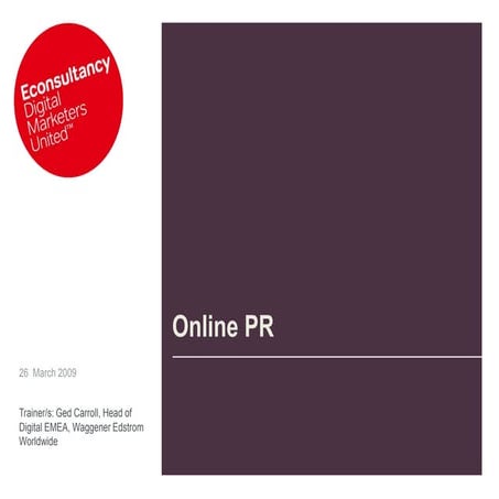 090326   Online PR