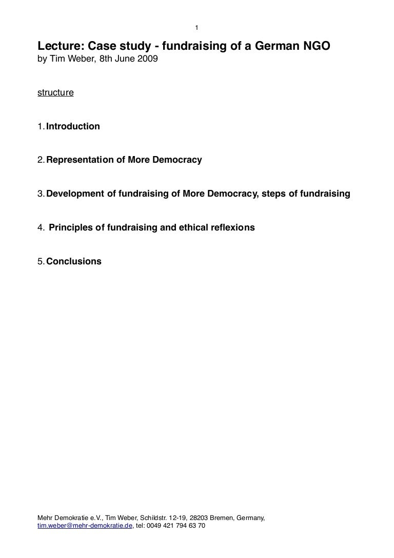 Volunteer case study template image