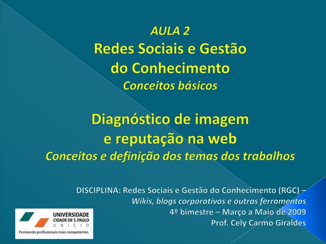 Gestão do Conhecimento