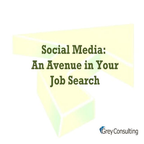 Social Media: An Avenue In Your Job Search