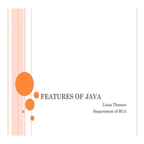 Java overview in bca/mca /btech student it