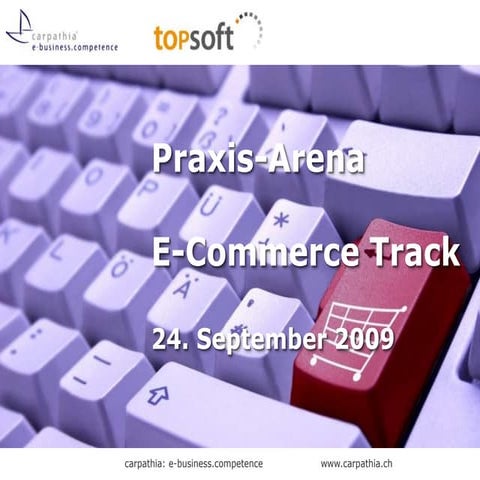 E-Commerce Track an der topsoft - Detailprogramm