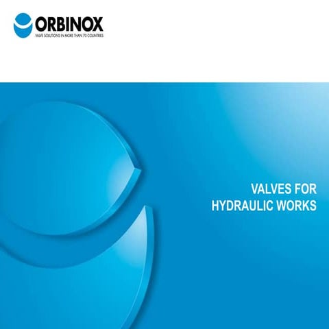 Valves for Hydro Power applications