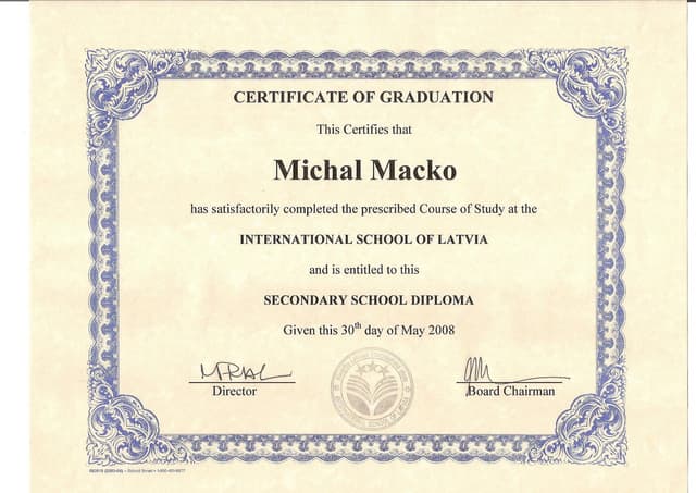 MSc Diploma
