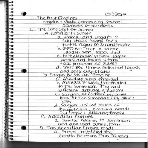 Chapter 3 Section 2 Notes