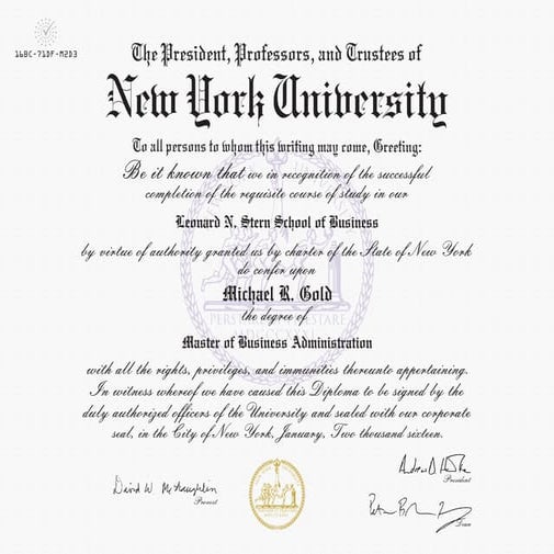 Diploma NYU (00347024xB9ADE) PPT