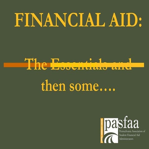 Financial Aid Essentials