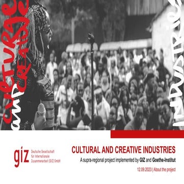 Cultural and creative industries - Pratsch