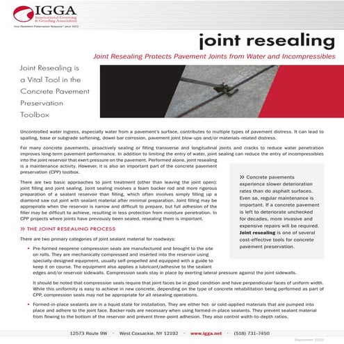 STITCHING CONCRETE PAVEMENT CRACKS AND JOINTS | PDF