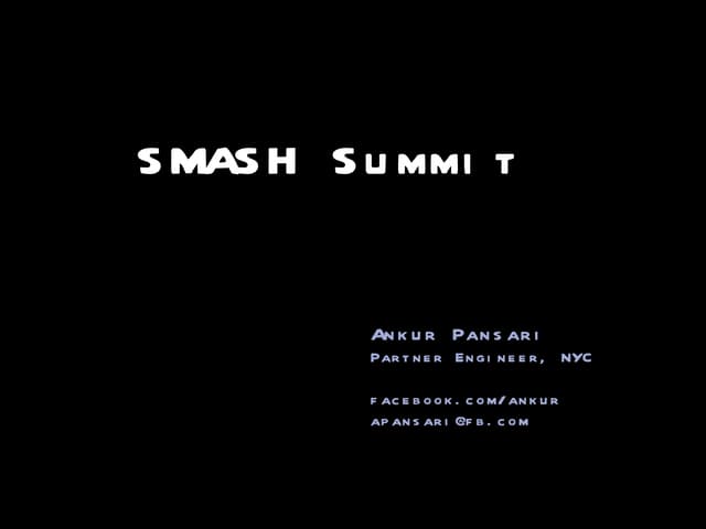 Facebook / Smash Summit