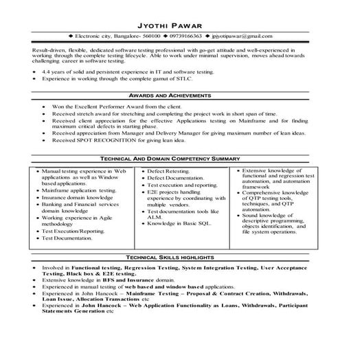 Jyothi_Pawar_ Automation Tester_Resume