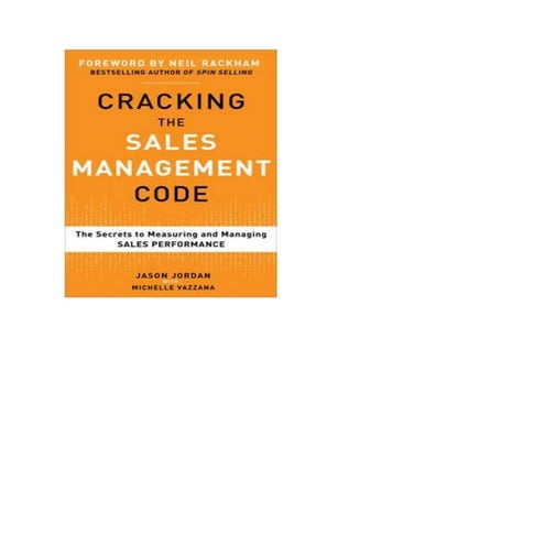 Cracking the Sales Management Code