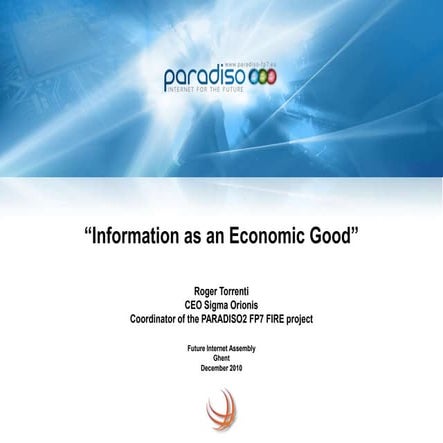 Obj 1.6 FIRE: Paradiso2 Roger Torrenti 